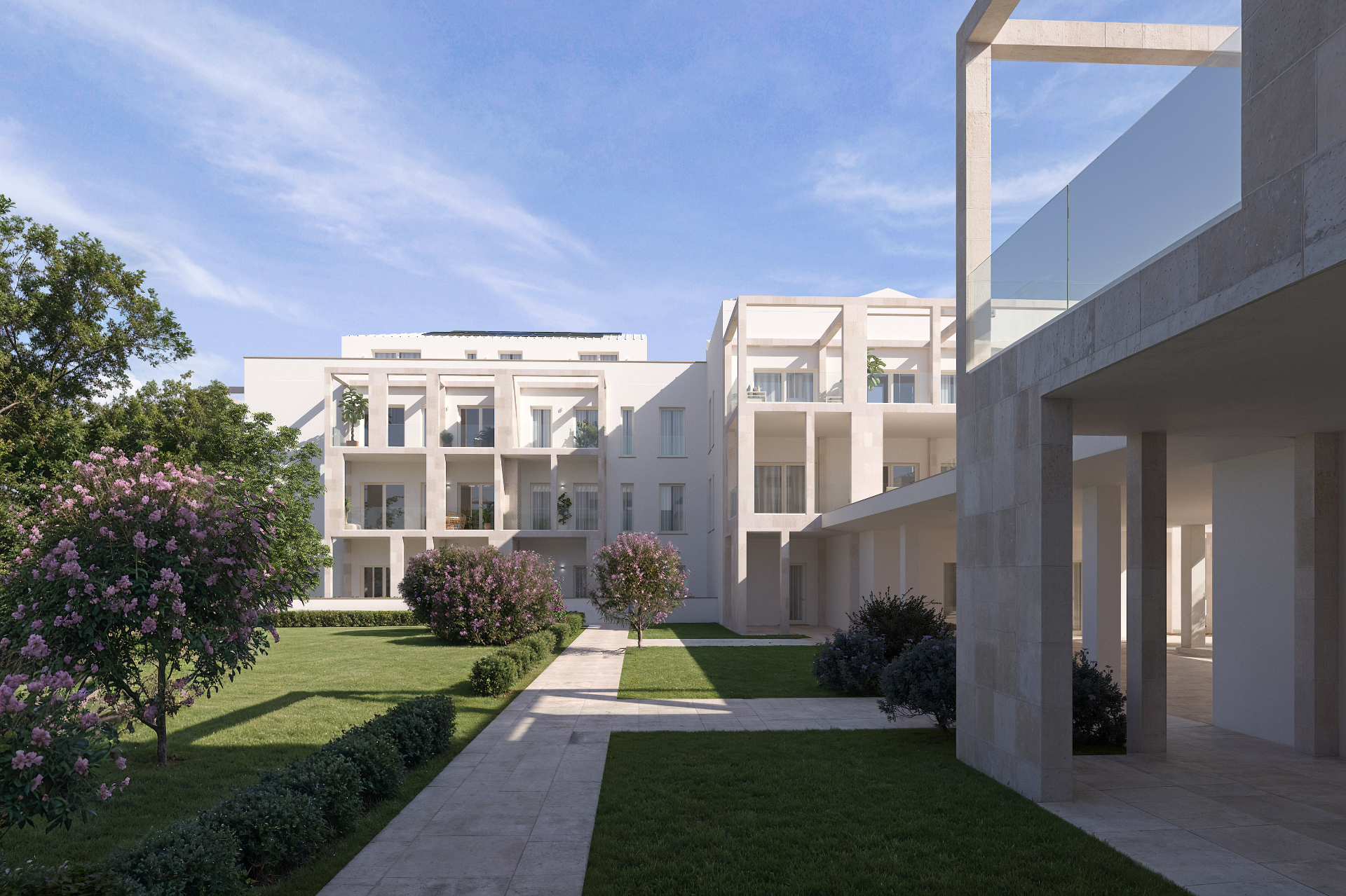 Rendering Quadrilocale — Ex-Colonia Rosello